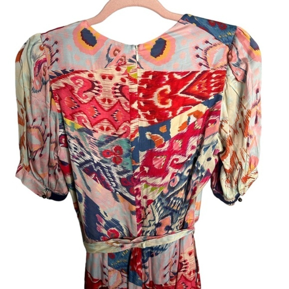 FARM Rio Multicolor Printed Jumpsuit - Pink, Red, Blue, Cream - Picture 3 of 12